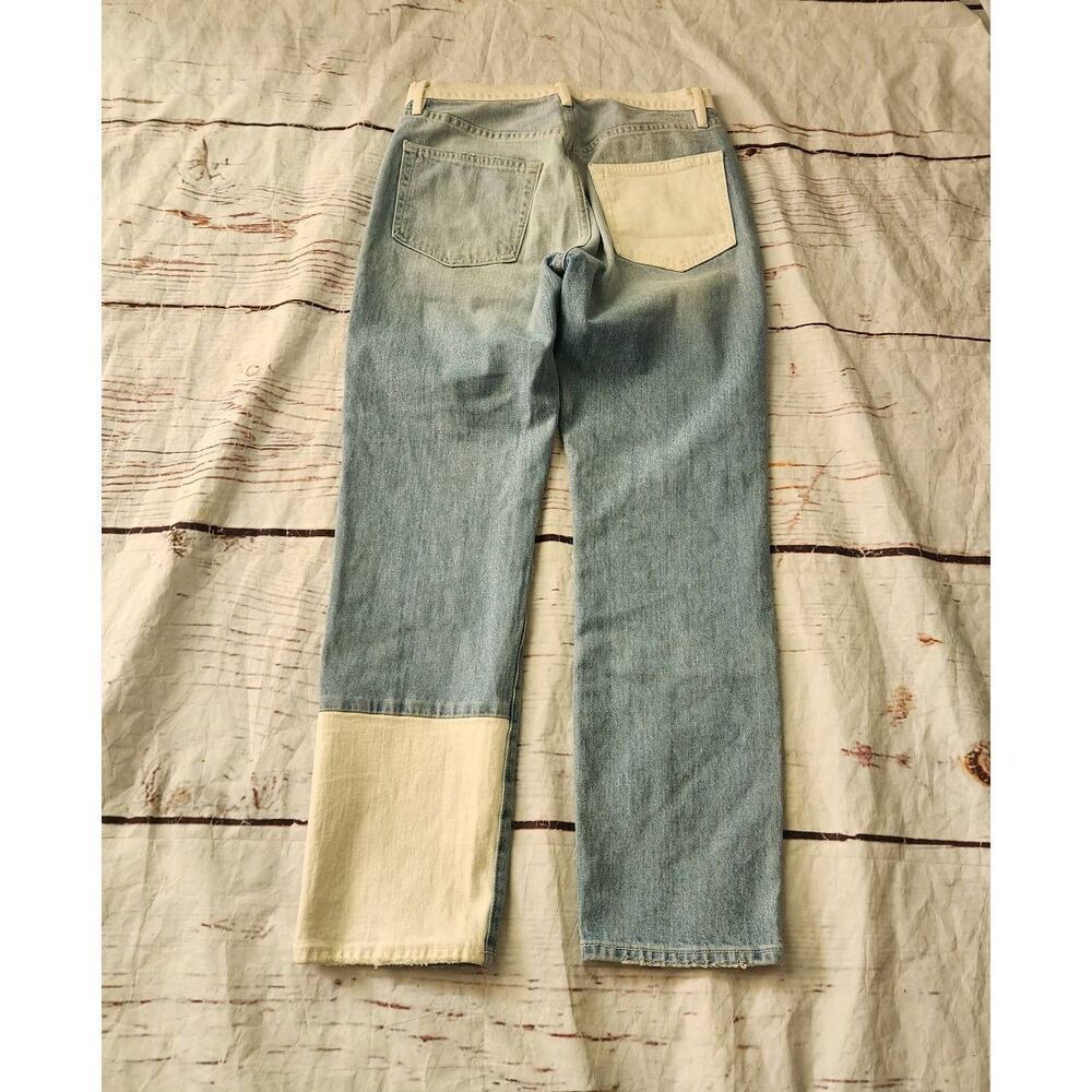 Frame Le Orginal Two Tone Crop Jeans Size 26 - Picture 4 of 7